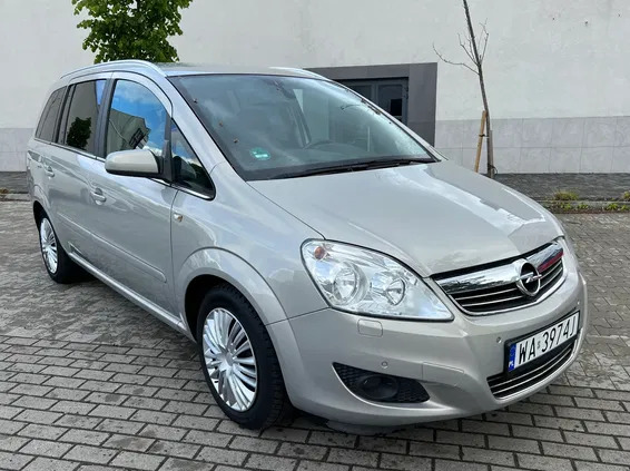 samochody osobowe Opel Zafira cena 16900 przebieg: 214000, rok produkcji 2008 z Warszawa